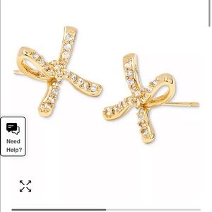 Kendra Scott pave bow studs